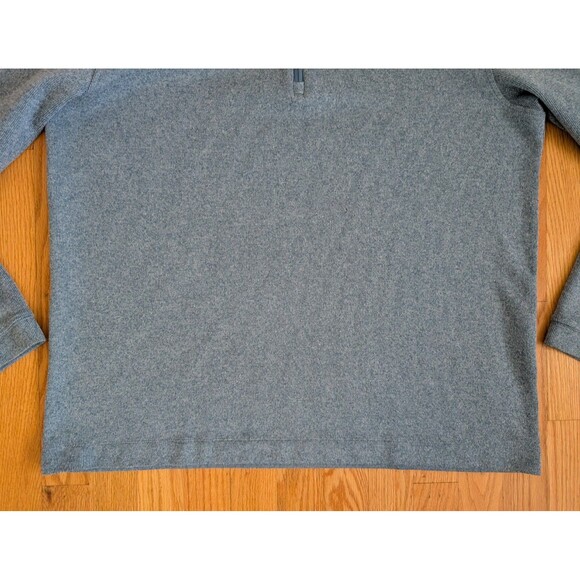 Rhone Commuter 1/4 Zip Mens XL Grey Pullover Preppy Sweater Comfort Tech - Picture 4 of 9